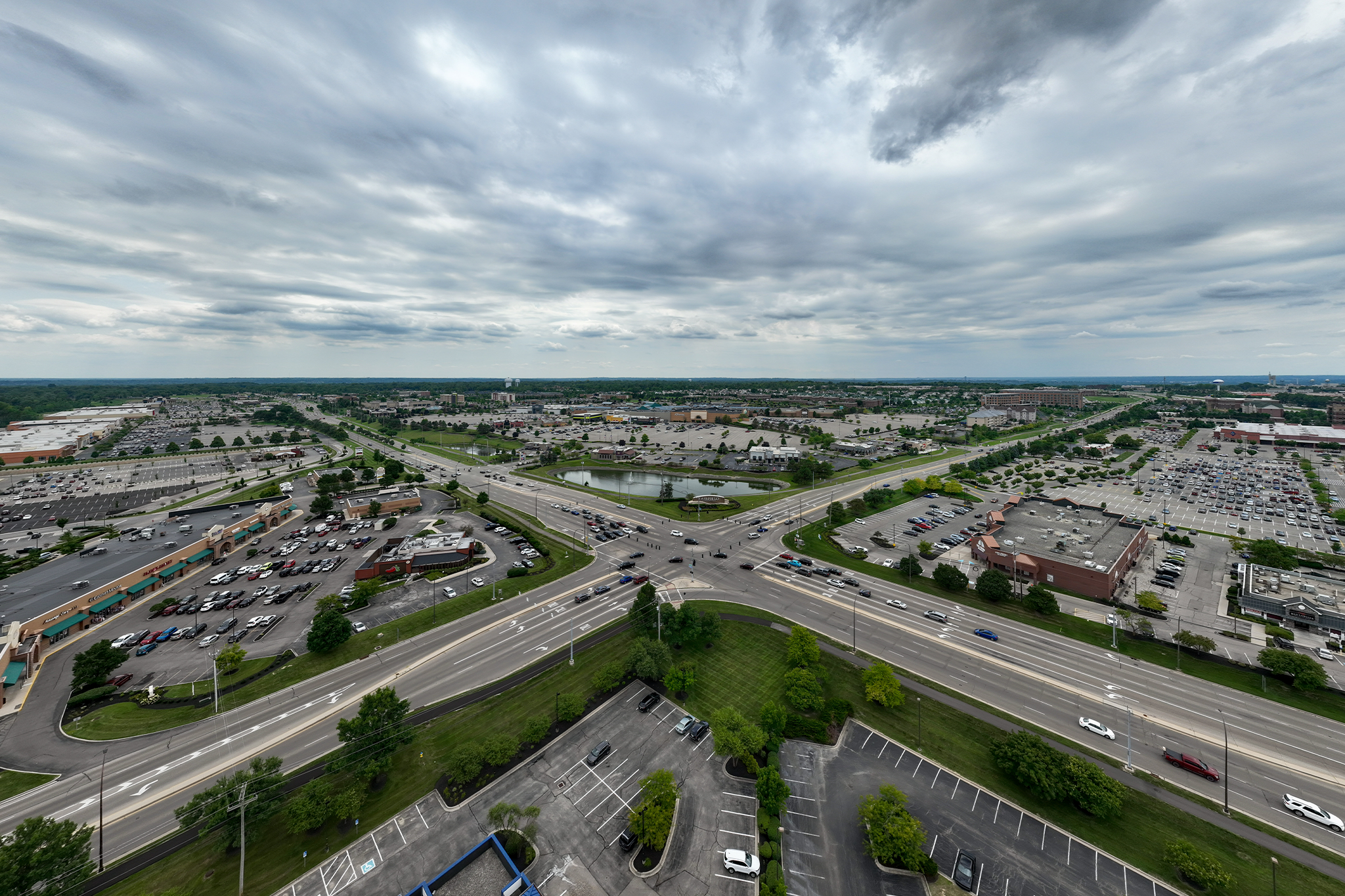 Aerial Shot of North Beavercreek